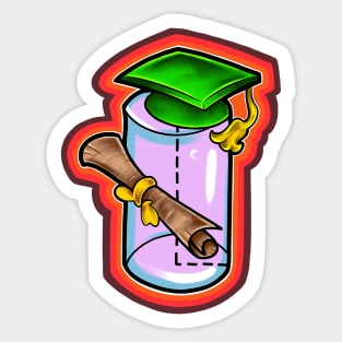 Graduated cylinder Sticker